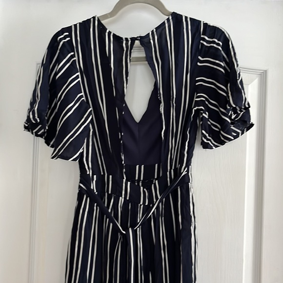 Navy Romper/skirt-size small - Picture 4 of 4